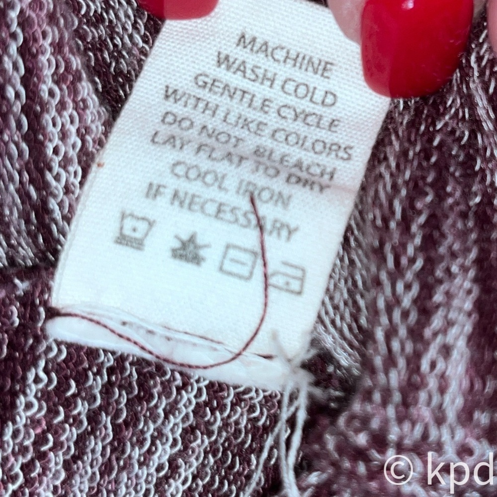 Burgundy/Purple Max Studio Weekend Dress - Picture 6 of 8